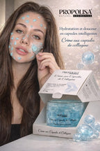 Créme aux capsules de collagéne